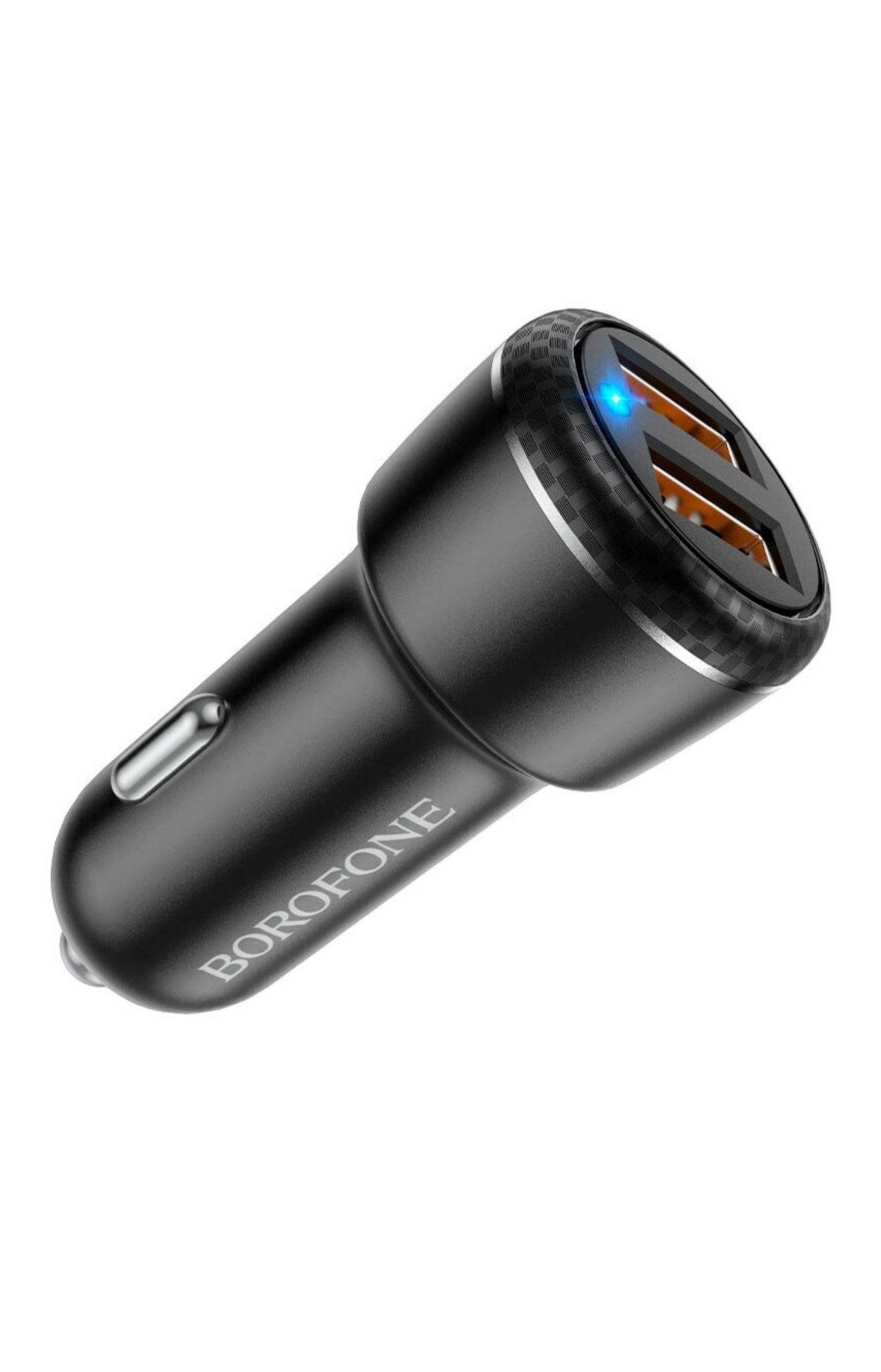 Авто зарядное устройство Borofone 3А 18W 2USB черный BZ17