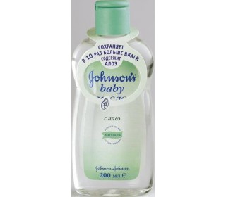 Масло Johnson's baby 200г. д/тела Алоэ