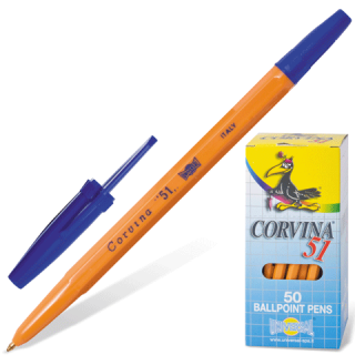 Ручка шар. СИНЯЯ Corvina Universal (уп.50шт.)