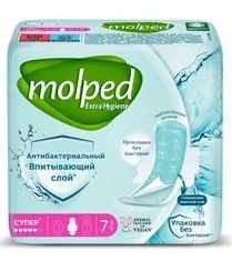 Прокладки Molped антибак супер 7шт.