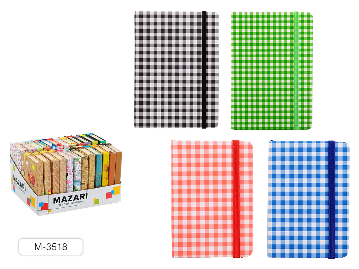 Блокнот А7 96л. Mazari Шотландка