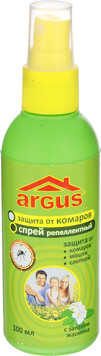 Спрей от комаров Argus 100мл. Лосьон