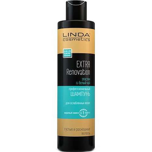 Шампунь Линда 300мл. ПРОФ. Extra Renovation Black