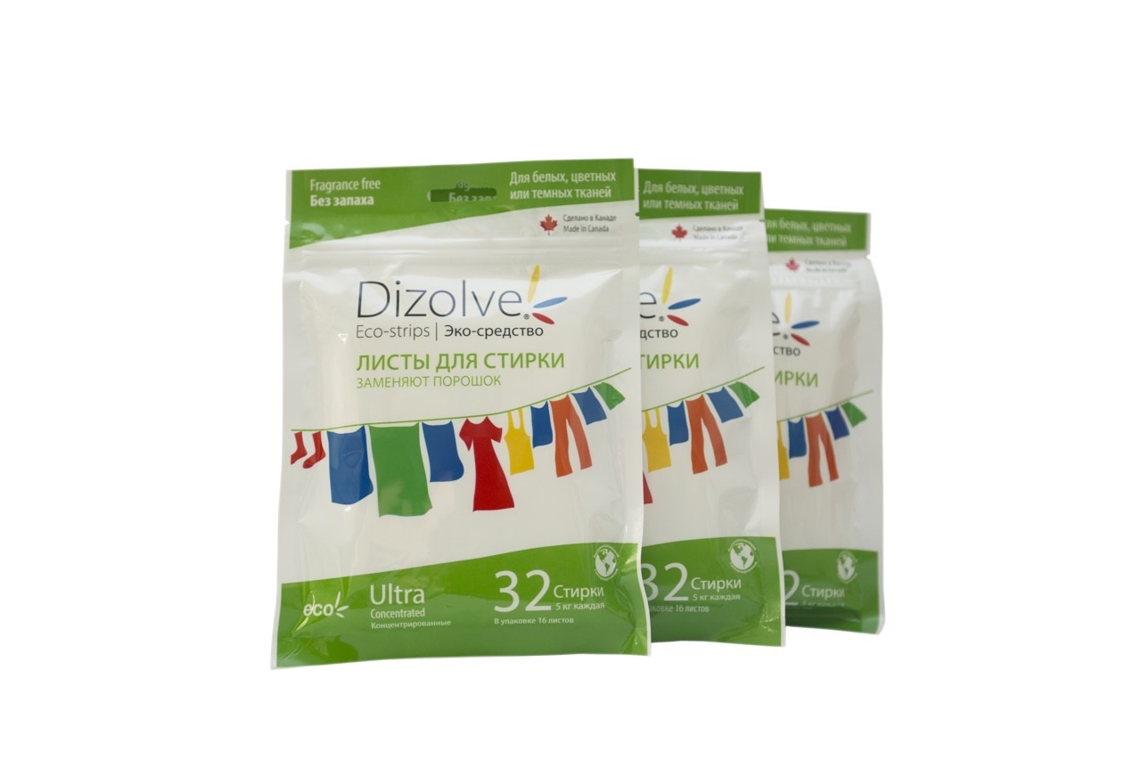 Стир.лист Dizolve 32 стирки Без запаха