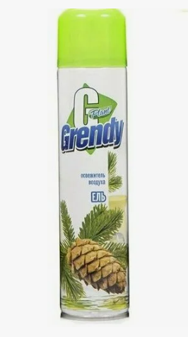 Освежитель воздуха GRENDY 300мл. Ель