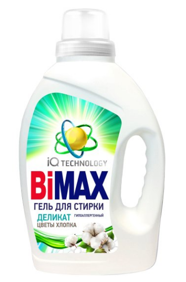 Стир.гель Бимакс 1,3л. Деликат Цветы хлопка (4)