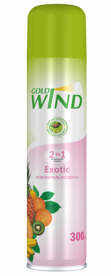 Освежитель воздуха Gold 300мл. Exotic (12)