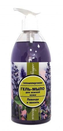 Мыло жидк. Маграв 1.1л. Ваниль и лаванда Гипоаллергенное