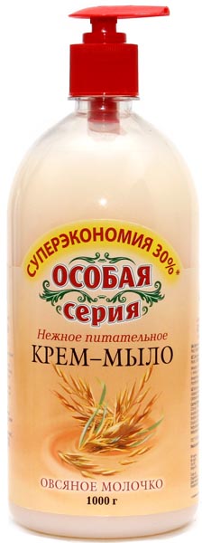 Мыло жидк. Особая серия 1л. Овсяное молочко***