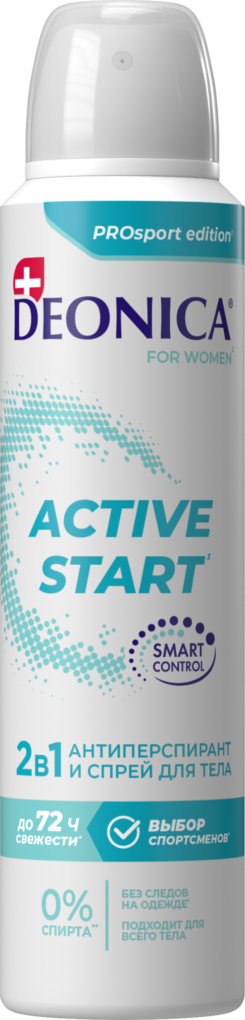 Дез. спрей Деоника 150мл. жен. Active start (6)