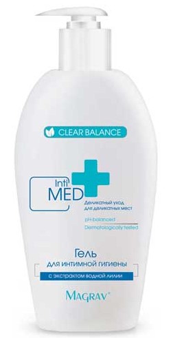 Интим-Гель Маграв 250мл. intiMed+ Водная лилия