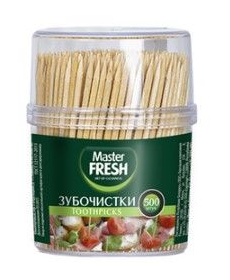 Зубочистки Master FRESH 500шт. (36)