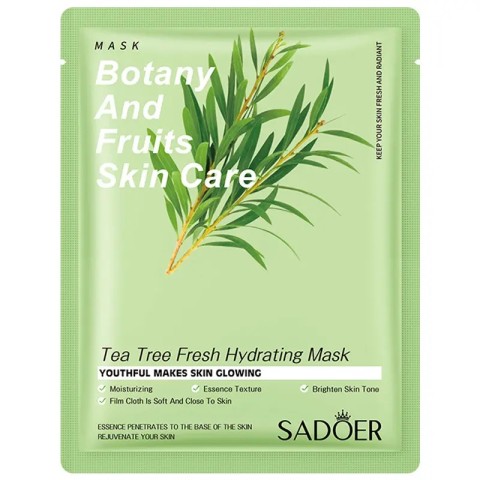 Маска д/лица SADOER Tea Tree Hydrating Увлажняющая