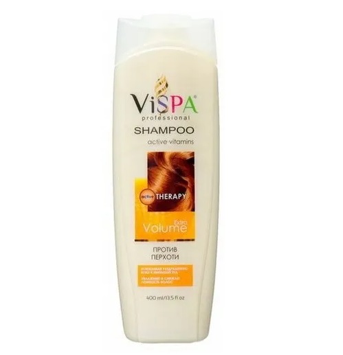 Шампунь VISPA 400мл. Extra volume Против перхоти