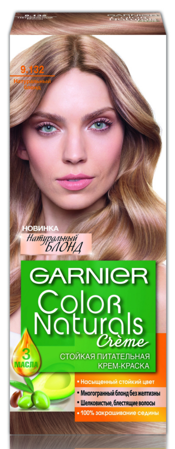 Краска д/волос Garnier Color Naturals 9.132 Натуральный блонд (12)