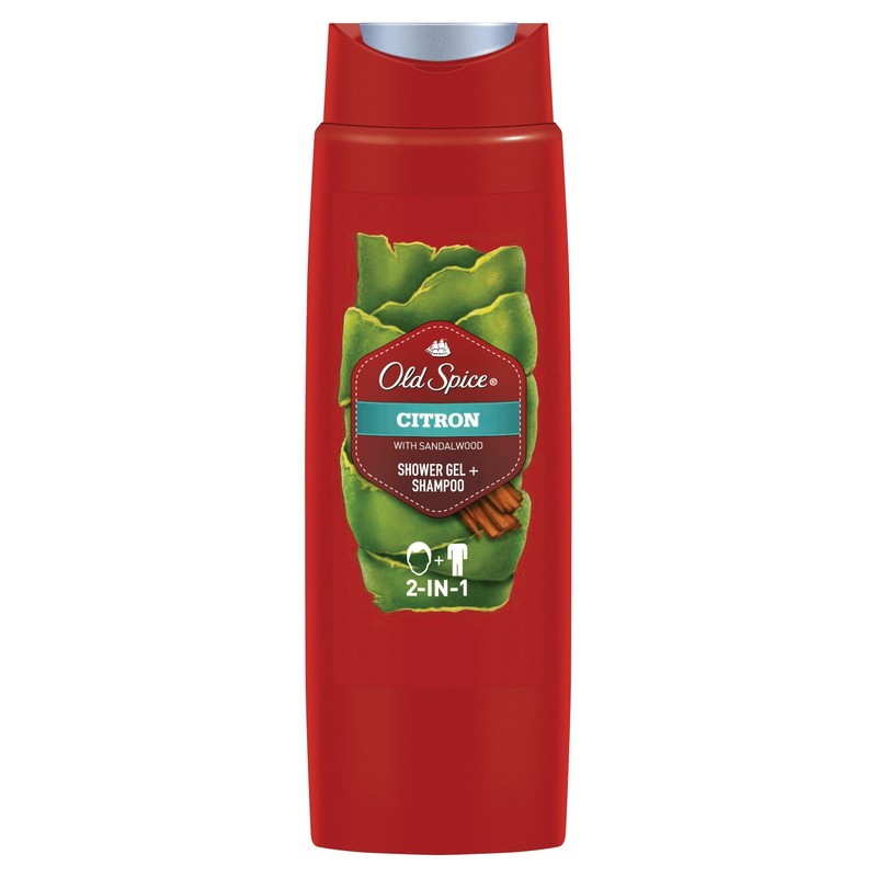 Гель для душа OldSpice 250мл. Citron (гель д/д+шампунь)