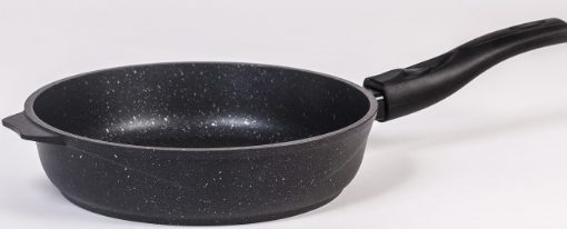 Сковорода 28см. алюм. гранит star со съемной ручкой арт 028803