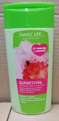 Шампунь Family Life 250мл. Экстракт шиповника