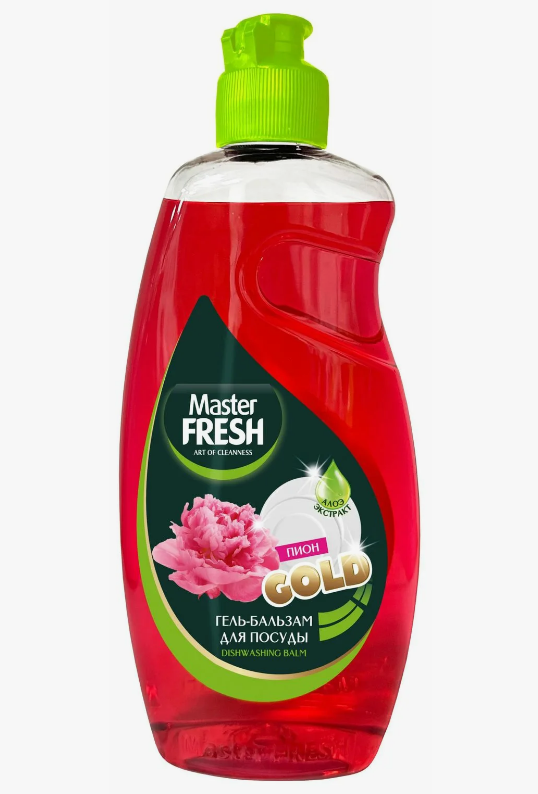 ЖМС Master FRESH 500мл. Gold гель-бальзам Пион
