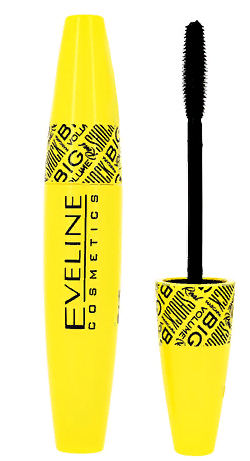 Тушь для ресниц Eveline 10мл. BIG Volume Real Shock Lash Объёмная