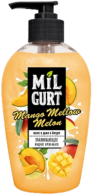 Мыло жидк. Весна 280мл. Milgurt манго дыня в йогурте (15)