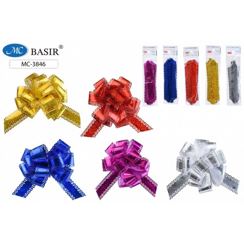 Бант-шар Basir голография 32мм. (уп.50)