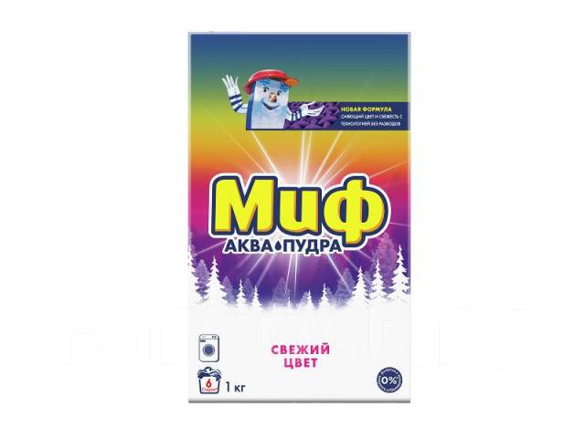 Стир.порошок МИФ авт. 1кг. Cвежий цвет (7)