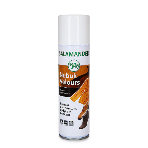 Крем для обуви Salamander 250мл. коричн. Nubuk Velours