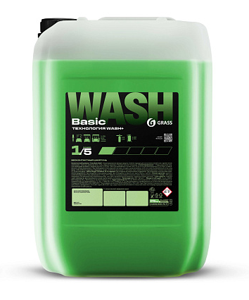 Ср-во Grass 22л. Автошампунь Basic Wash