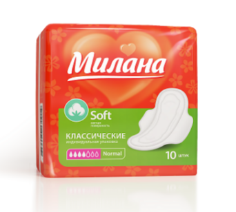 Прокладки МИЛАНА Классик софт Нормал 10шт. (48)