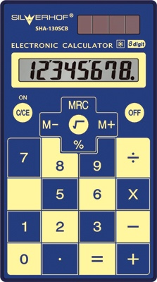 Калькулятор SILWERHOF SCHOOL SHA-130SCB