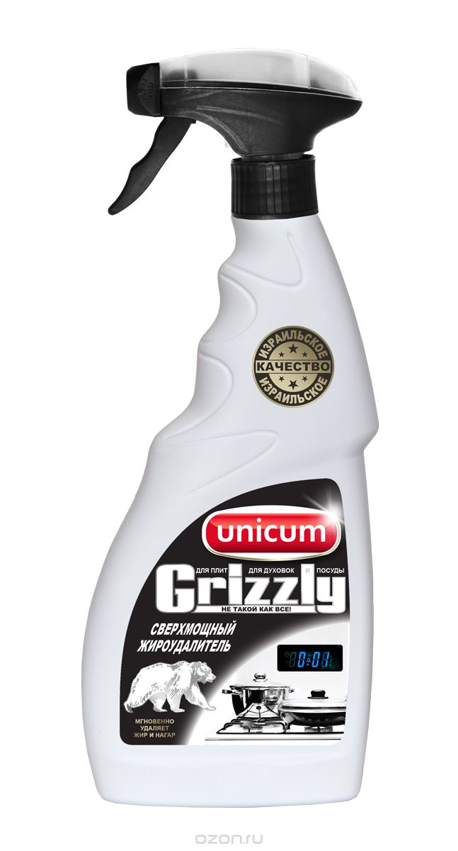 Ср-во UNICUM 500мл. Жироудалитель Гризли