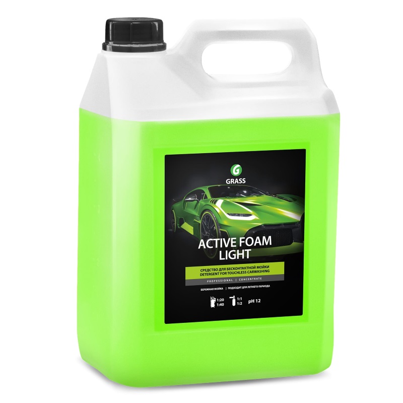 Ср-во Grass 5л. Active foam light активная пена (4)