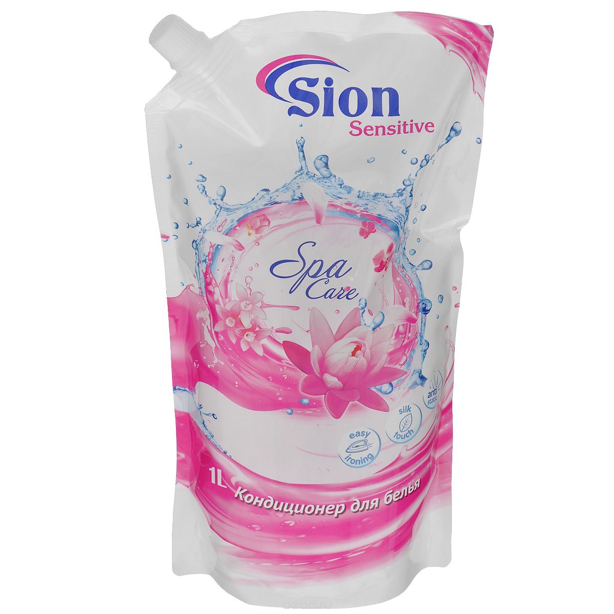 Конд. для белья Sion 1л. Sensitive розовый