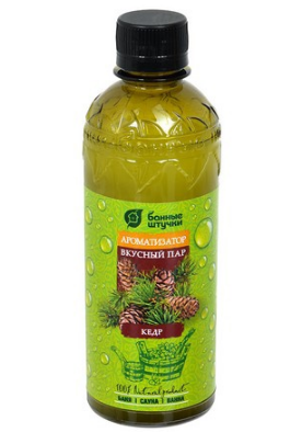 Настой для бани Вкусный пар 350мл. Кедр (12)