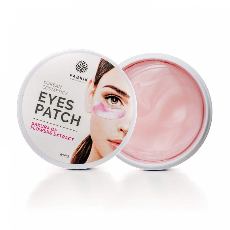 Патчи д/глаз Fabrik cosmetology с экстрактом сакуры набор в банке