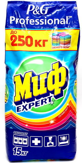 Стир.порошок МИФ авт. 15кг. Колор