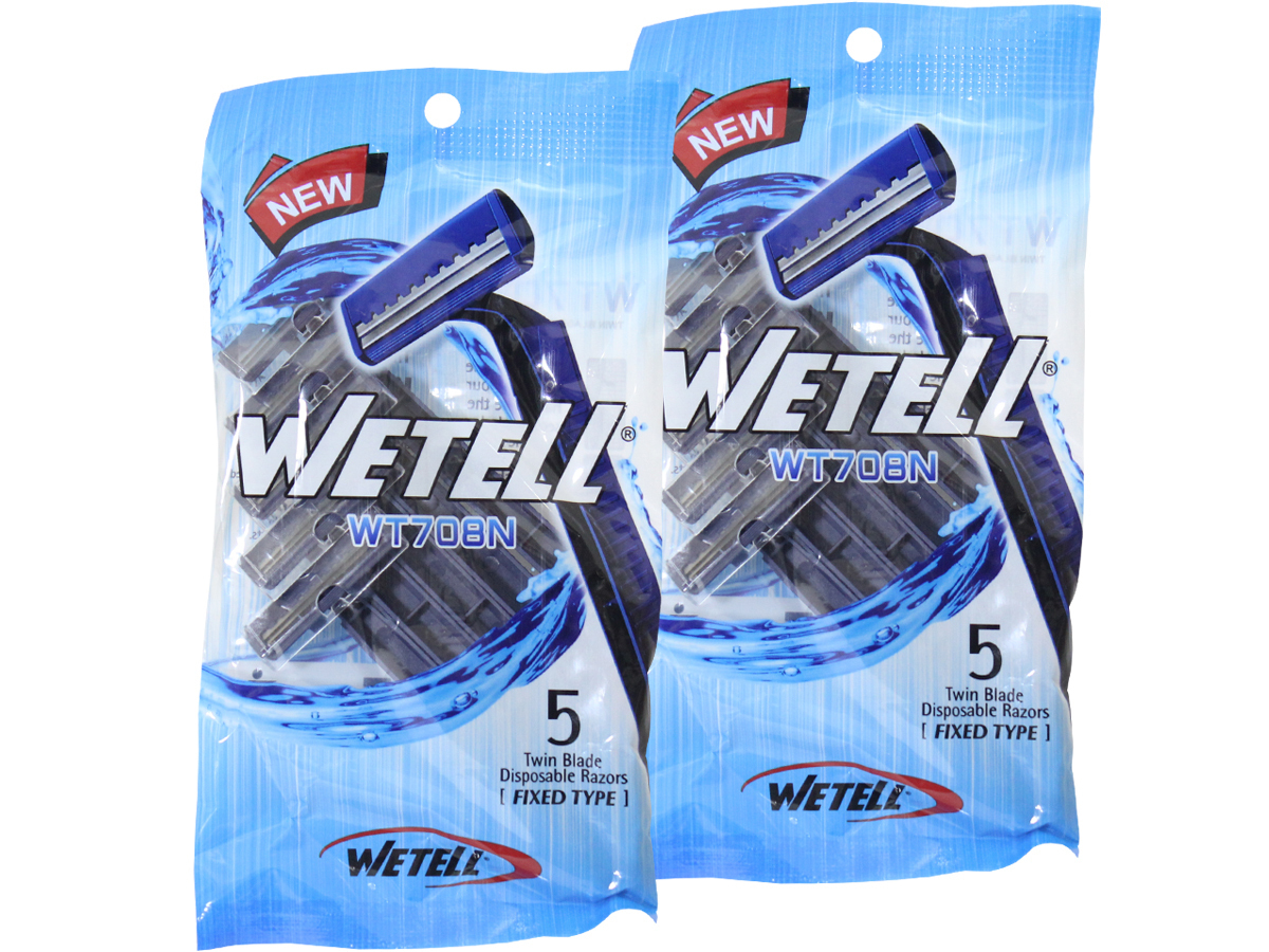 Станки Wetell мужские одноразовые 5шт.