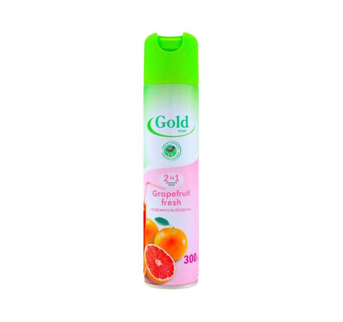 Освежитель воздуха Gold 300мл. Grapefruit fresh (12)
