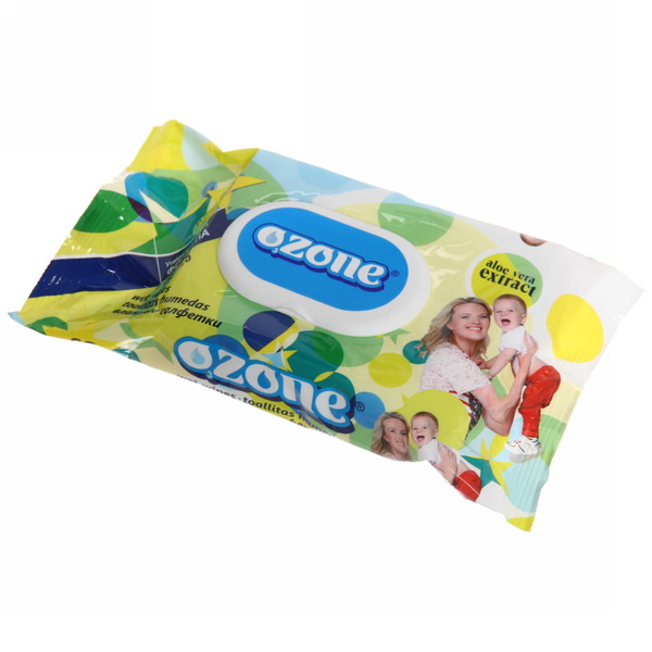 Салфетки влажные Ozone 63шт. Клапан (уп.22)