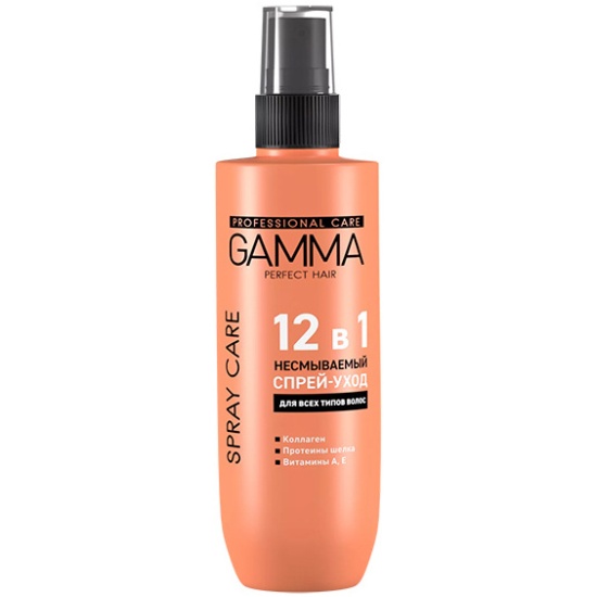 Спрей д/волос Gamma Perfekt Hair 190мл. 12в1 несмываемый (6)
