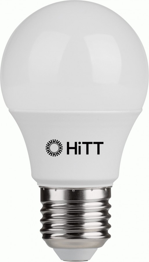 Лампа светодиодная HiTT A60 E27 12W 4000K (10/100)