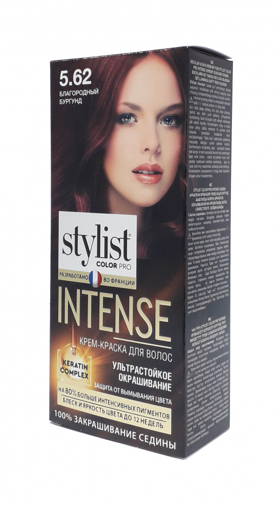 Краска д/волос STYLIST COLOR PRO INTENSE 5.62 Благородный бургунд (17)