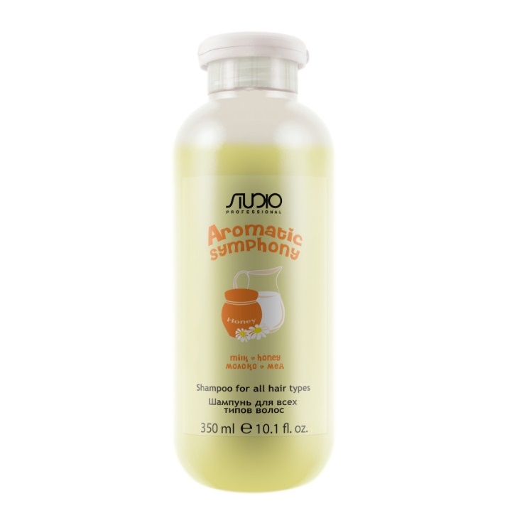 Шампунь KAPOUS 350мл. Молоко и мед AROMATIC SYMP