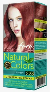 Краска д/волос ФАРА Natural Colors 328 Гранат (6)