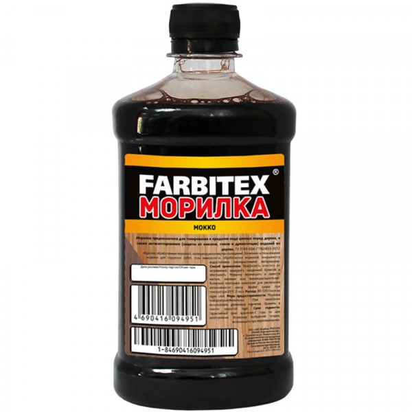 Морилка FARBITEX МОККО 0,5л. (20)