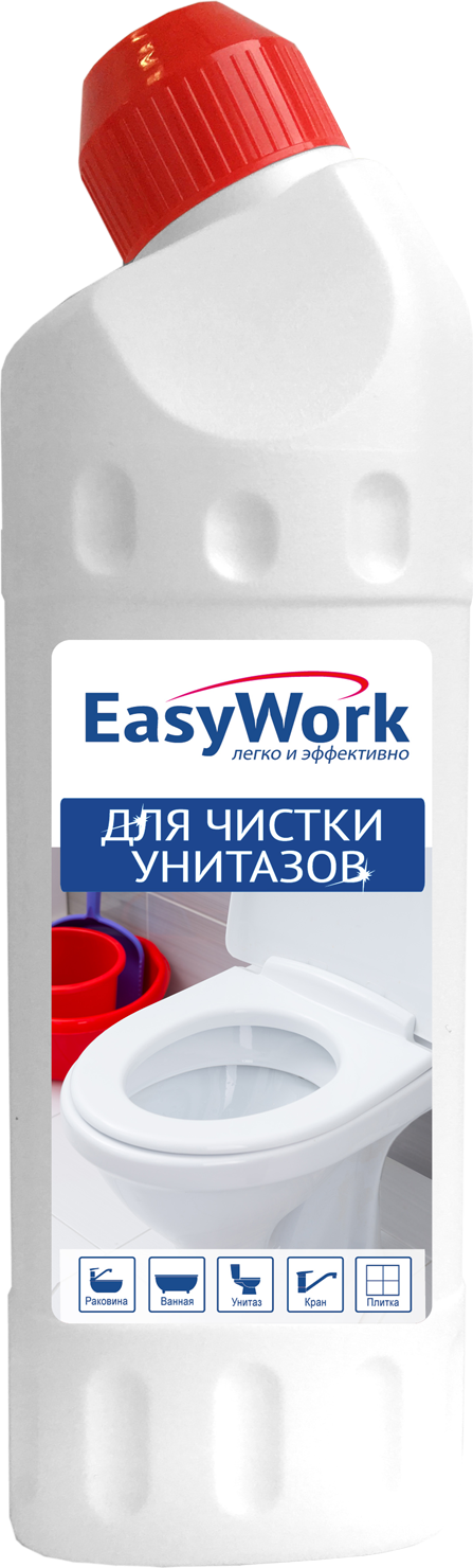 Ср-во EasyWork 500мл. д/чистки унитазов