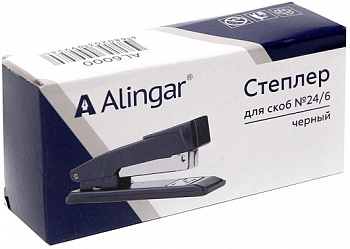 Степлер №24 Alingar 20л. черный