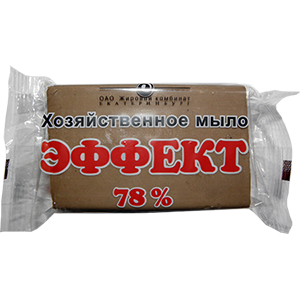 Мыло Хозяйственное 150гр. 78% Эффект инд.уп. (уп.70)