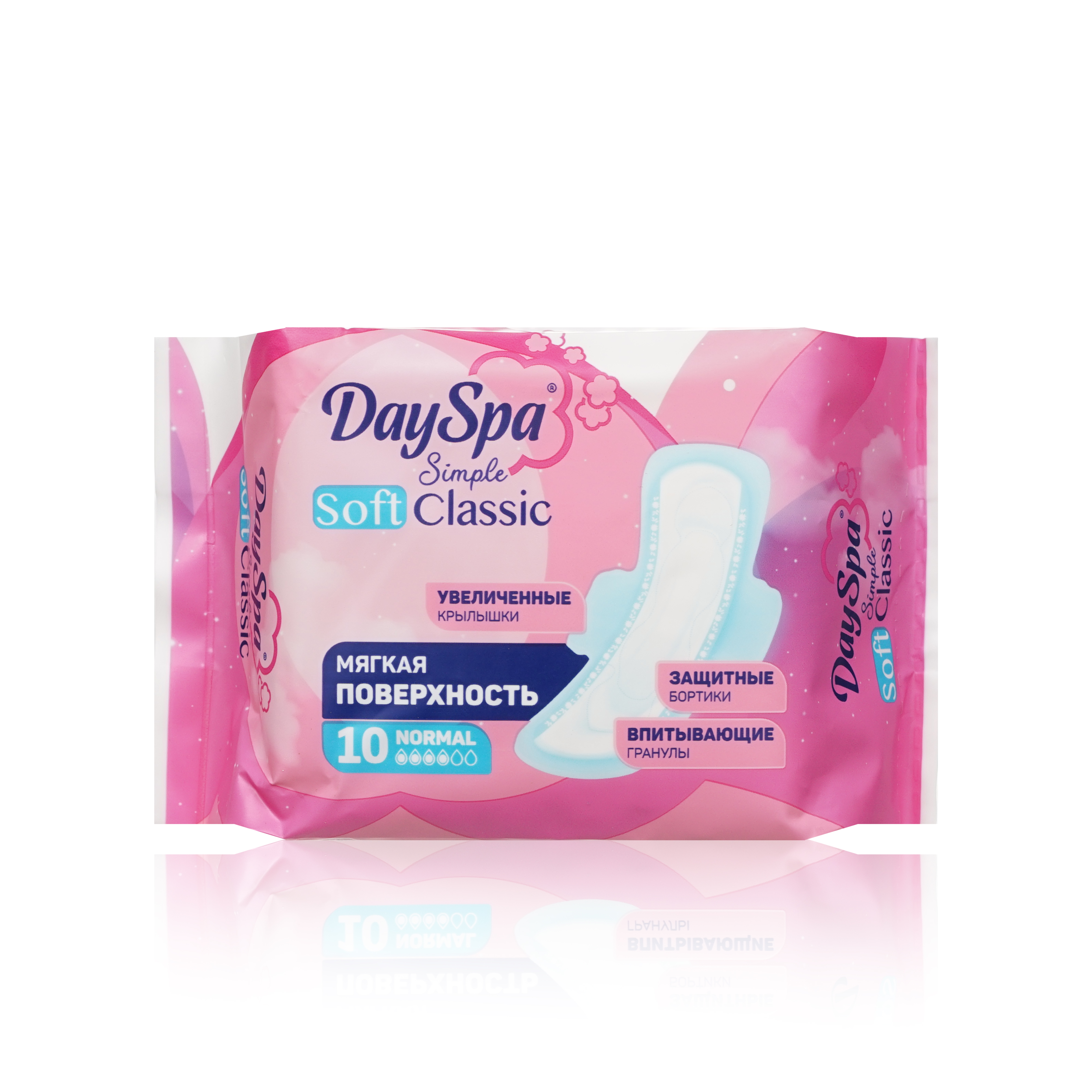 Прокладки DAY SPA Simple Classic Soft Normal 10шт. (48)